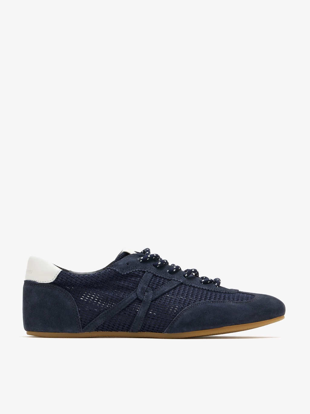 Veronica Beard | Navy Blue Suede & Mesh Sneakers, 6.5